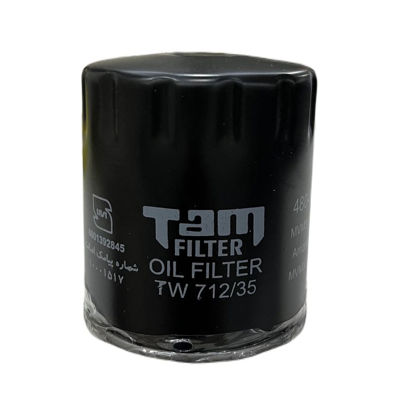 فیلتر روغن خودرو تام مدل tw 712_35 مناسب برای  mvm x22